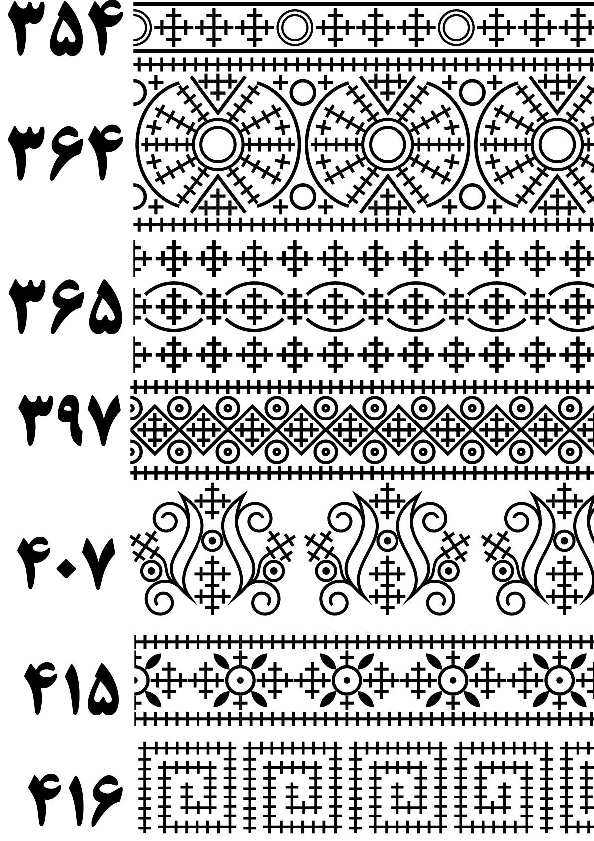 بنوک 354 تا بونوک 416