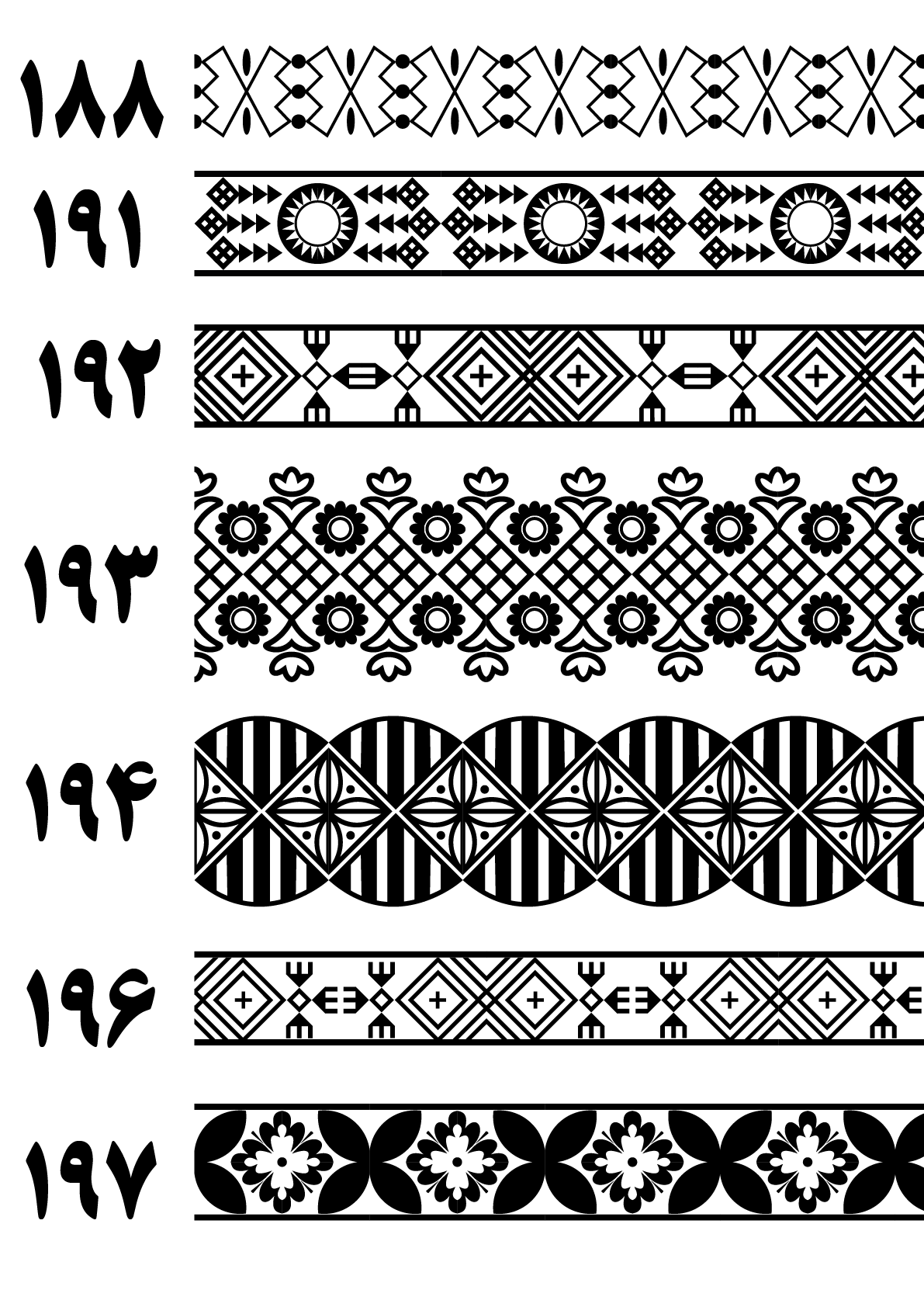 بنوک 188 تا 197