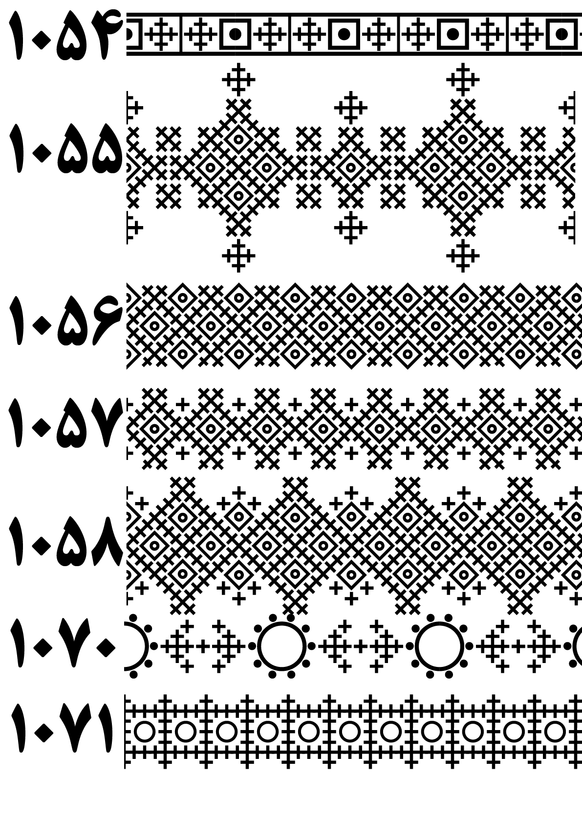 بنوک 1054 تا 1071