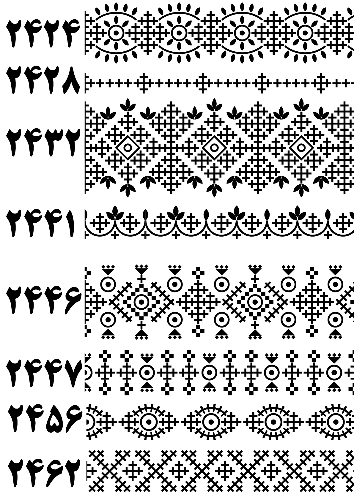 بنوک 2424 تا 2462