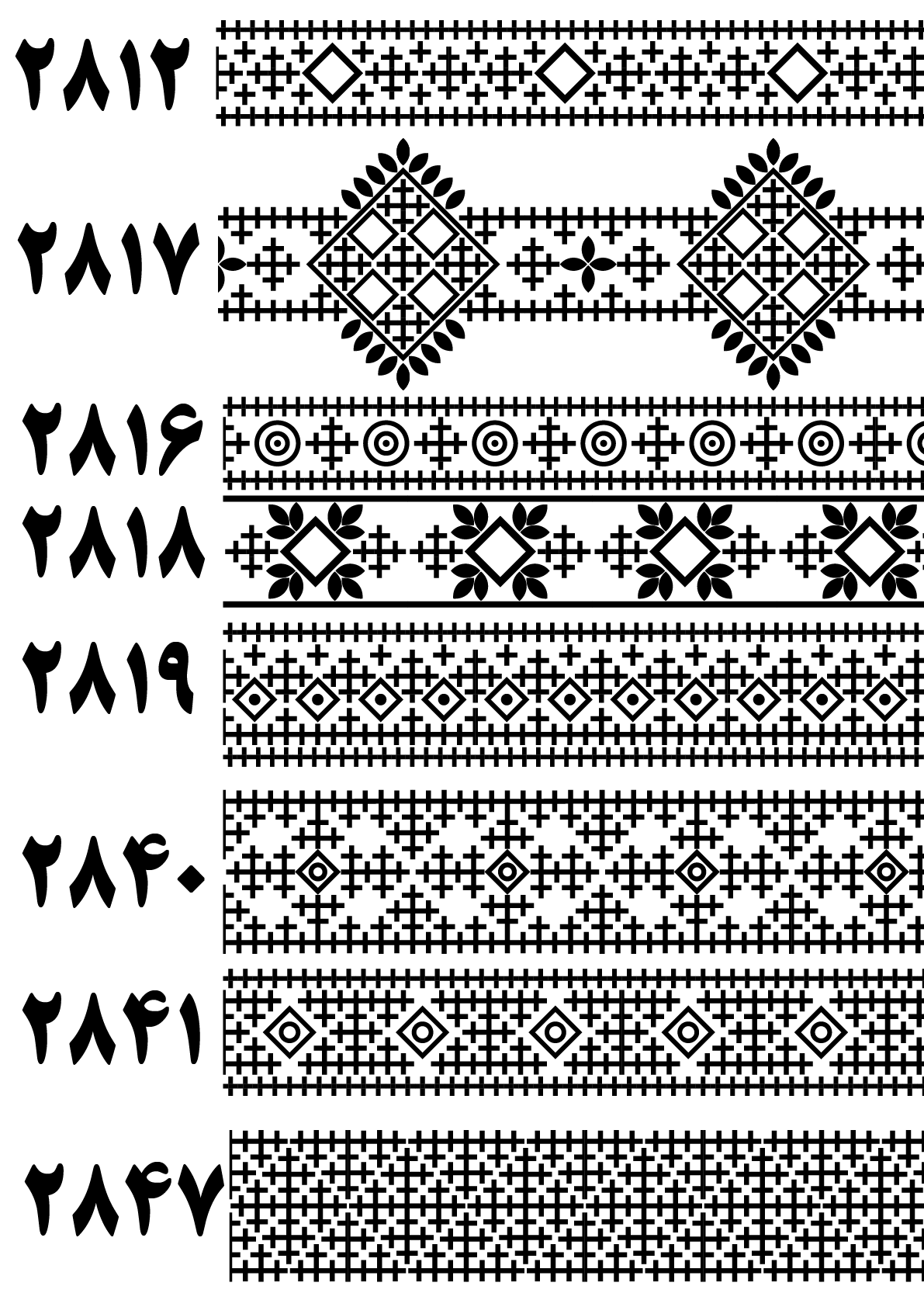 بونوک 2812 تا 2847