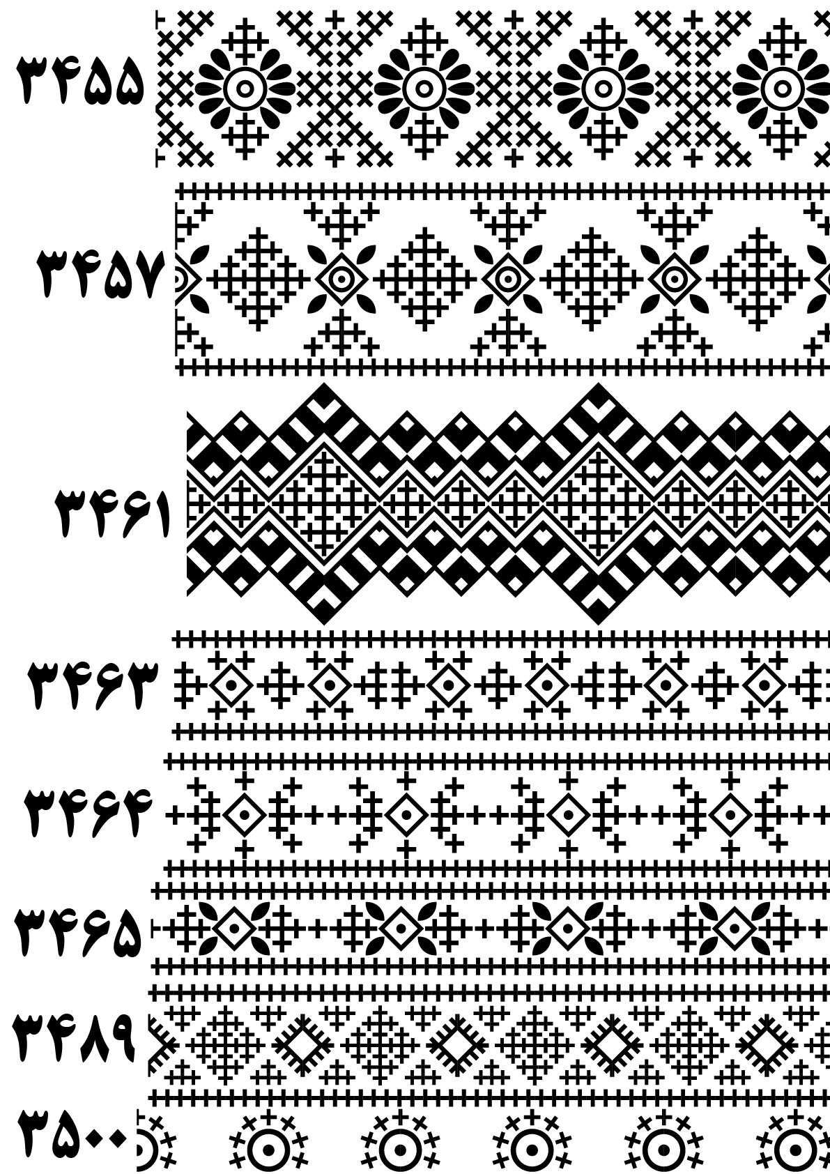 بونوک 3455 تا 3500