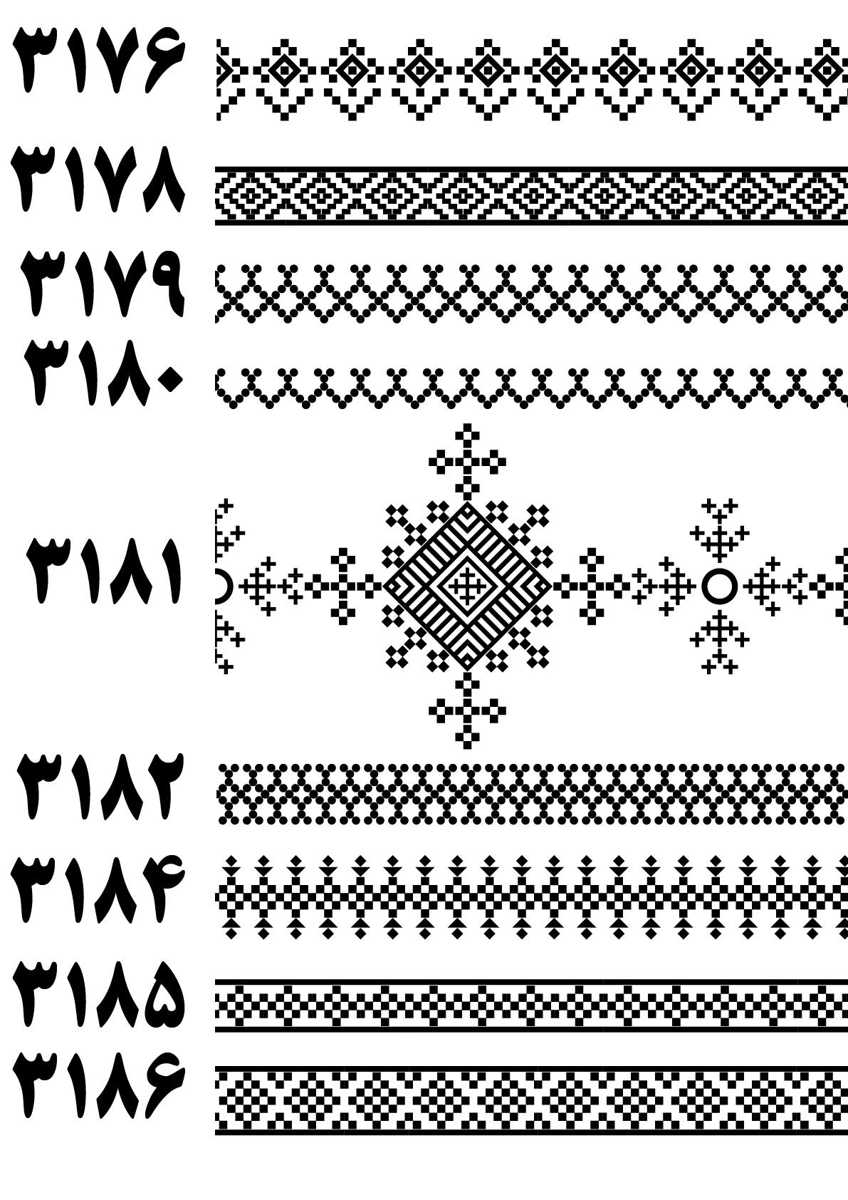 بنوک3176تا3186