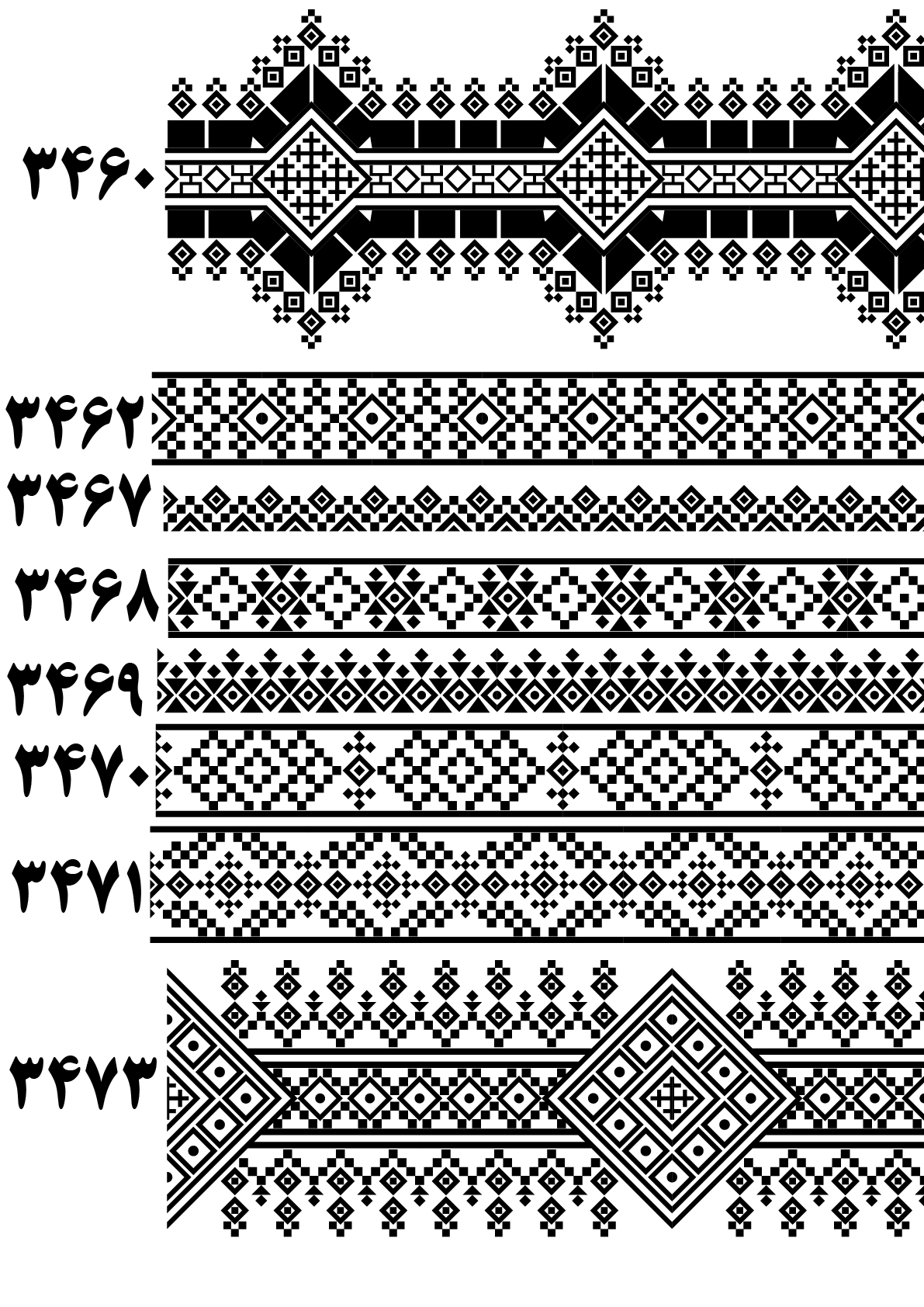 بنوک3460تا3473