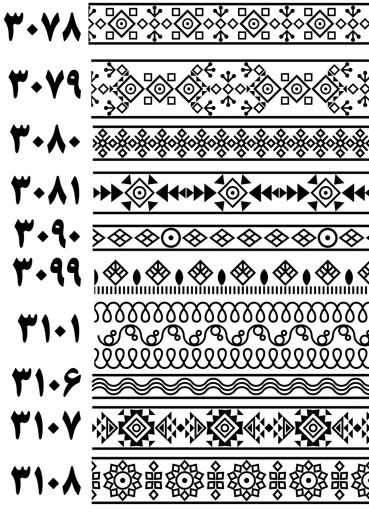 بنوک 3078تا3108